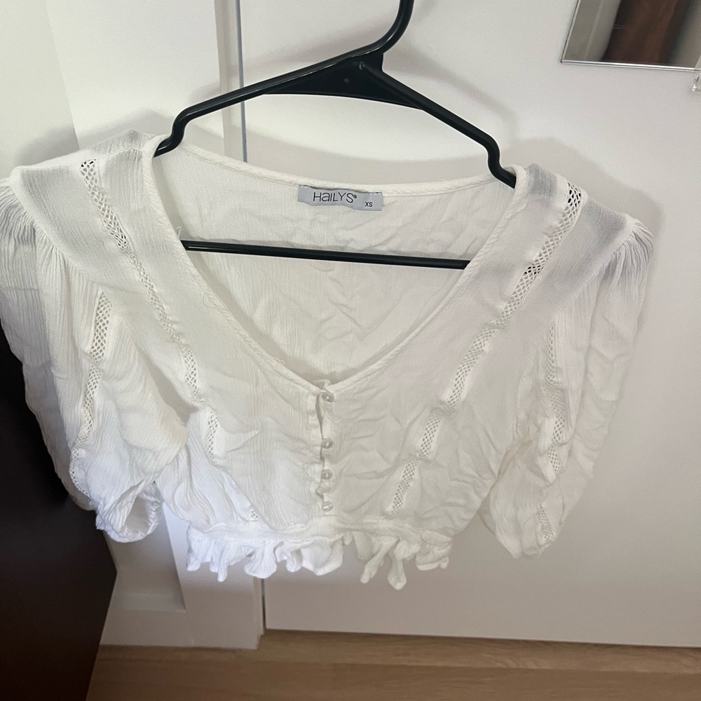 Hailys WHITE blouse x-small